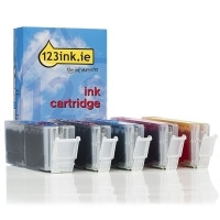 Canon PGI-550PGBK XL / CLI-551BK/C/M/Y ink cartridge 5-pack (123ink version)  120892 - 1