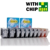 Canon PGI-5BK / CLI-8BK/C/M/Y ink cartridge 10-pack (123ink version)