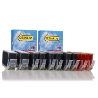 Canon PGI-7BK / PGI-9PBK/C/M/Y ink cartridge 10-pack (123ink version)  127118