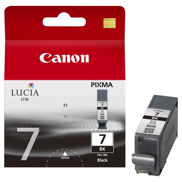 Canon PGI-7BK black ink cartridge (original Canon) 2442B001 2444B001 2444B001AA 018226 - 1