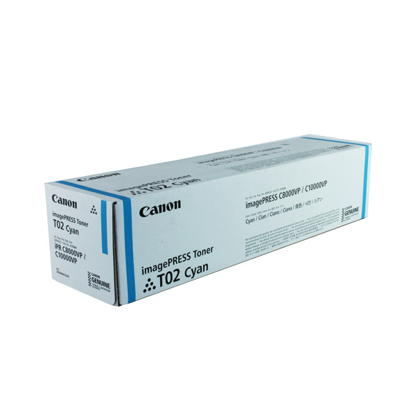 Canon T02 cyan toner (original Canon) 8530B001 070002 - 1