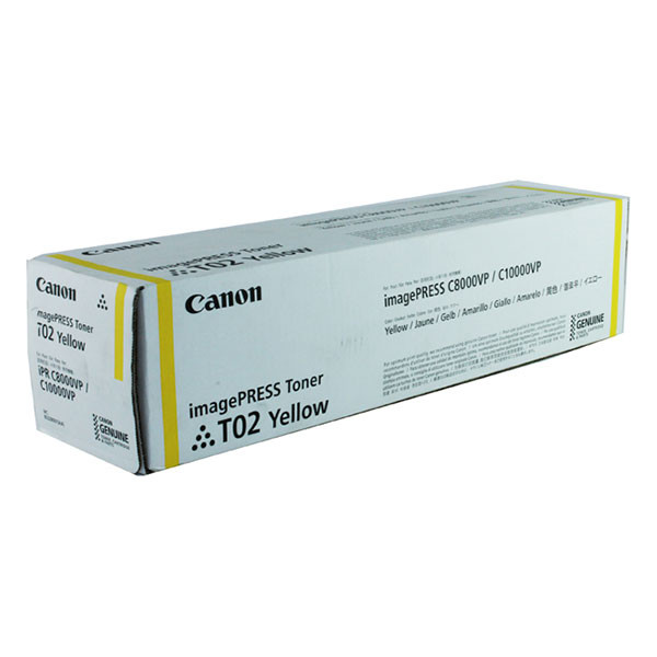 Canon T02 yellow toner (original Canon) 8532B001 070006 - 1