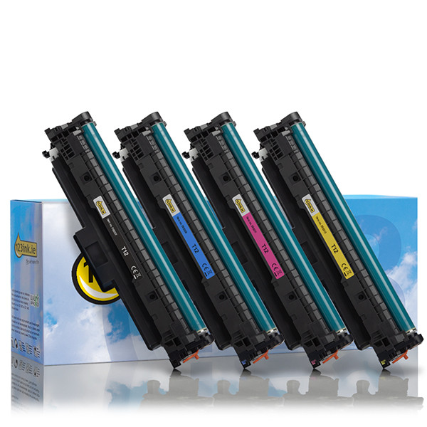 Canon T12 BK/C/M/Y toner 4-pack (123ink version)  130746 - 1