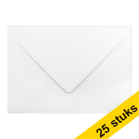 Clairefontaine C5 white coloured envelopes, 120g (5 x 5-pack)