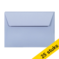 Clairefontaine C6 lavender coloured envelopes, 120g (5 x 5-pack)