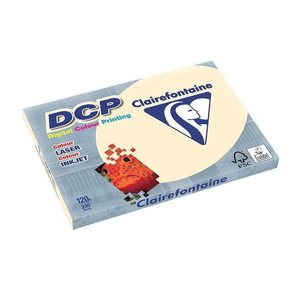 Clairefontaine DCP ivory A3 coloured paper, 120gsm (250 sheets) 6825C 250303 - 1