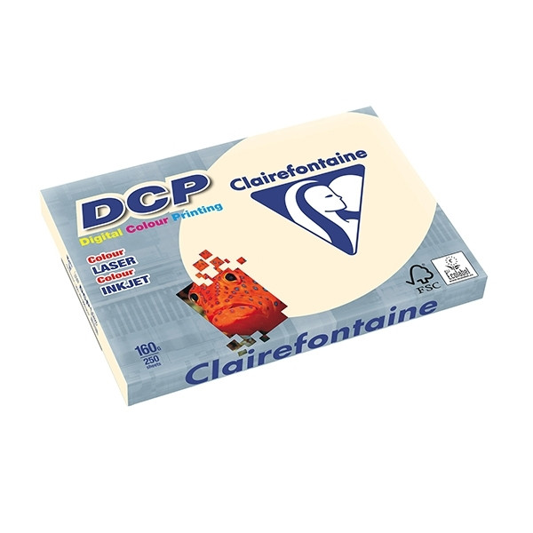 Clairefontaine DCP ivory A3 coloured paper, 160gsm (250 sheets) 6827C 250304 - 1