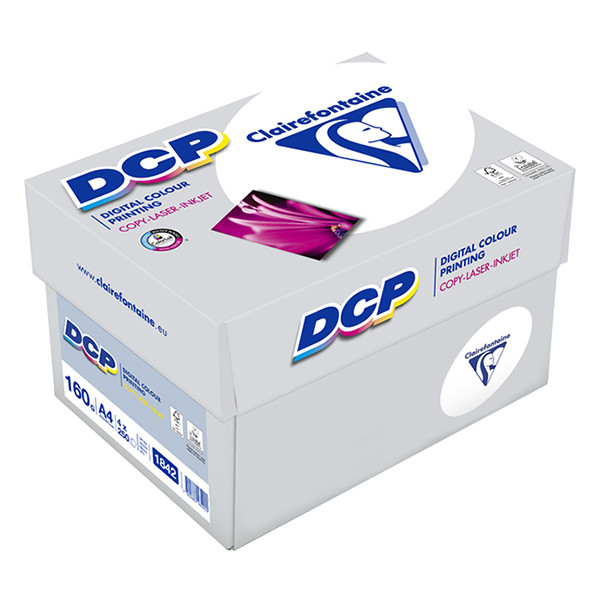 Clairefontaine DCP white A4 paper, 160gsm (1000 sheets)  250489 - 1