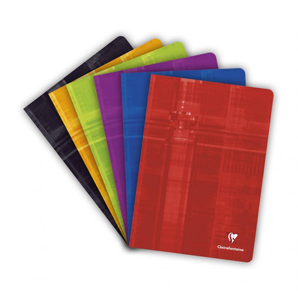 Clairefontaine assorted A4 lined notebooks, 40 sheets (10-pack) 63125C 250425 - 1