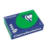 Clairefontaine billiard green A4 coloured paper, 210gsm (250 sheets) 2215PC 250104