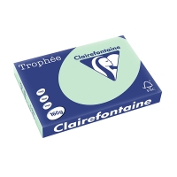 Clairefontaine green A3 coloured paper, 160 gsm (250 sheets) 250151 250151