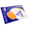 Clairefontaine orange A4 coloured paper, 160gsm (50 sheets)