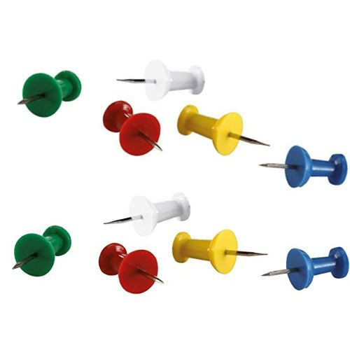 Clipper WS20371 assorted coloured push pins (20-pack) WS20371 245200 - 1