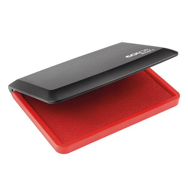 Colop Micro 2 red stamp pad, 11cm x 7cm 109672 229163 - 1