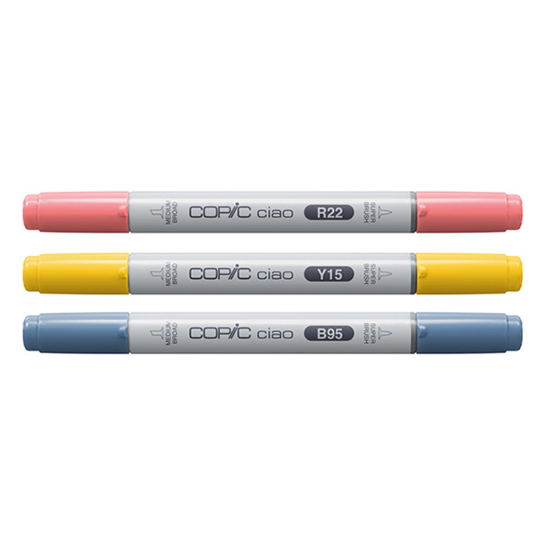 Copic Ciao Layer & Mix Brilliant Palette marker set (3-pack) 220750303 311007 - 2