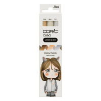 Copic Ciao Layer & Mix Mellow Palette marker set (3-pack) 220750312 311000