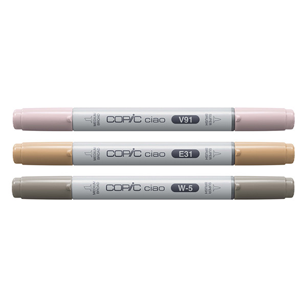 Copic Ciao Layer & Mix Pet Palette marker set (3-pack) 220750302 311008 - 2