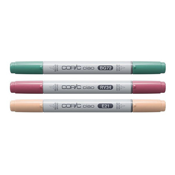 Copic Ciao Layer & Mix Vibrant Palette marker set (3-pack) 220750307 311001 - 2