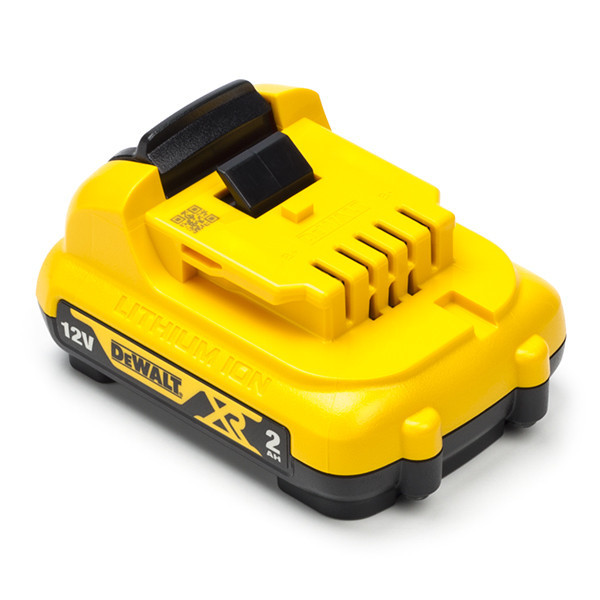 DeWalt DCB127-XJ / 12V XR battery (12 V, 2.0 Ah, original DeWalt) 12VMax 12VXRLi-ion DCB120 DCB121 DCB121-XJ ADE00930 - 1