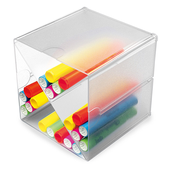 Deflecto Classic Cube organiser (with X-division) 350201 423354 - 1