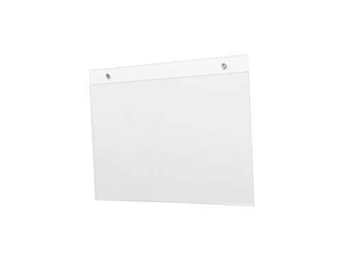 Deflecto wall brochure holder A4 landscape DE46901 400507 - 1