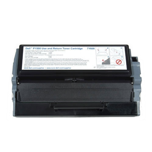 Dell 593-10007 (7Y608) black toner (original Dell) 593-10007 085637 - 1