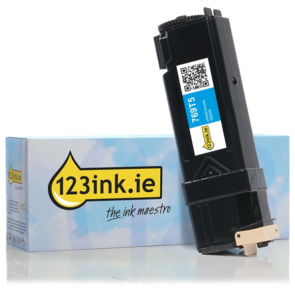 Dell 593-11034 (WHPFG) cyan toner (123ink version) 593-11034C 085857 - 1