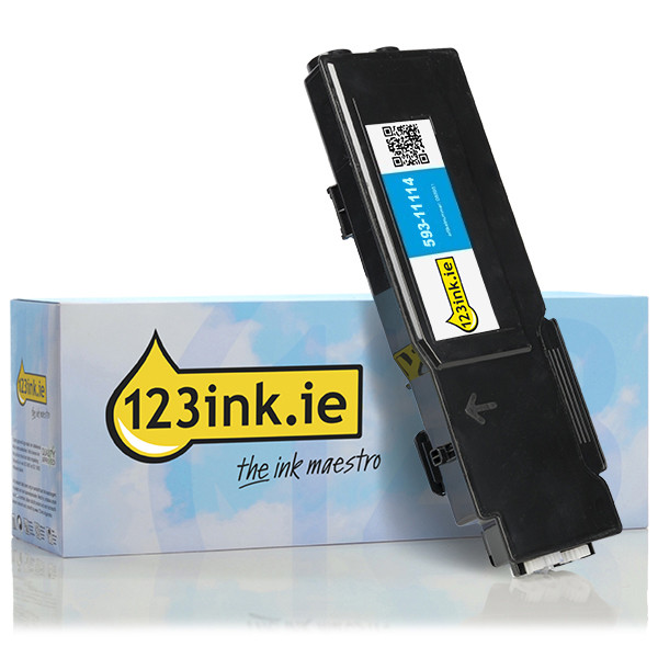 Dell 593-11114 (2PRFP) cyan toner (123ink version) 593-11114C 085943 - 1