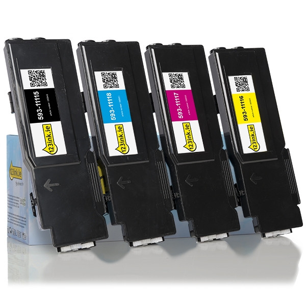 Dell 593-11115/6/7/8 toner 4-pack (123ink version)  130176 - 1