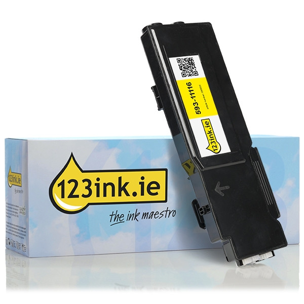 Dell 593-11116 (KGGK4) high capacity yellow toner (123ink version) 593-11116C 085955 - 1