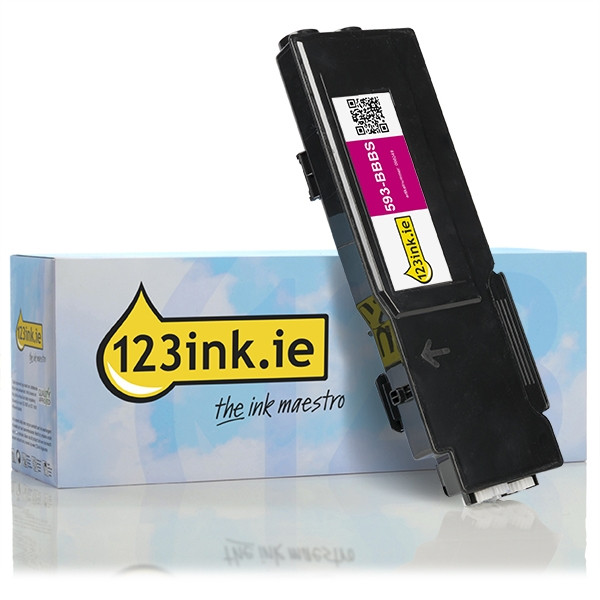 Dell 593-BBBS (V4TG6) high capacity magenta toner (123ink version) 593-BBBSC 086049 - 1