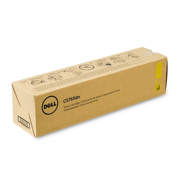 Dell 593-BBCL (JXDHD) yellow toner (original Dell) 593-BBCL 086064 - 1