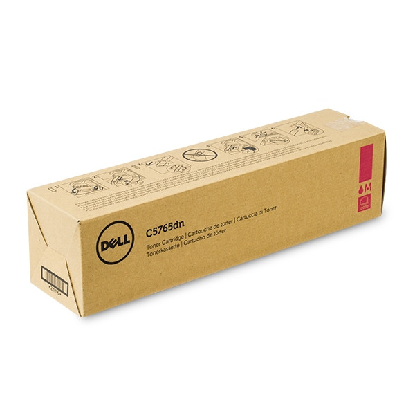 Dell 593-BBCX (MPJ42) magenta toner (original Dell) 593-BBCX 086062 - 1