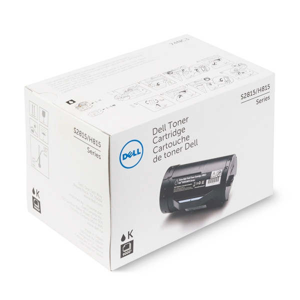 Dell 593-BBMM (KNRMF) black toner (original Dell) 593-BBMM 086138 - 1