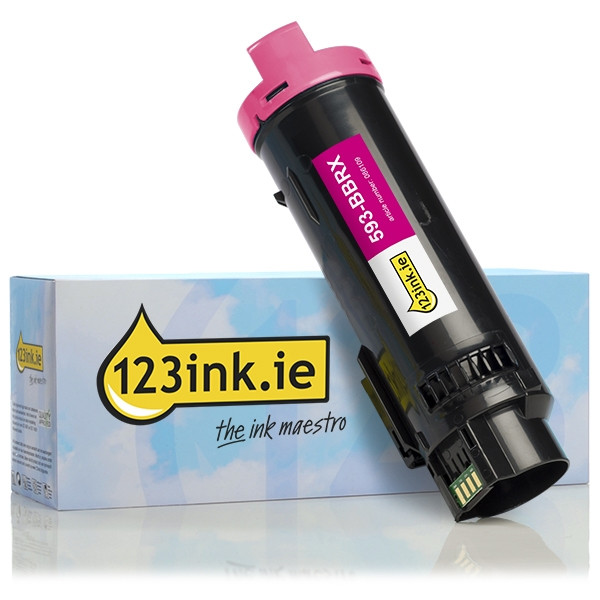 Dell 593-BBRX (FJRT6) magenta toner (123ink version) 593-BBRXC 086109 - 1