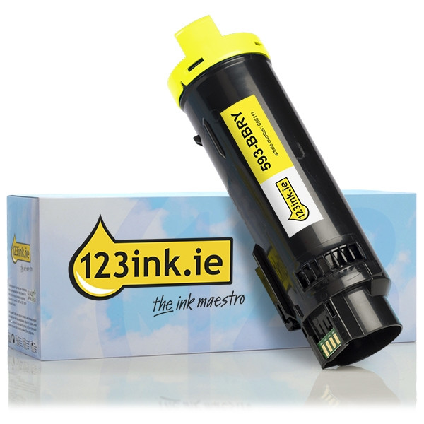 Dell 593-BBRY (YGWT0) yellow toner (123ink version) 593-BBRYC 086111 - 1