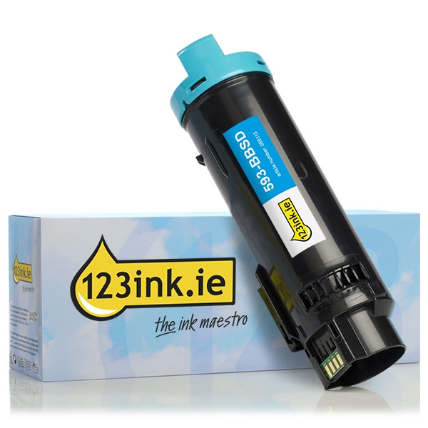 Dell 593-BBSD (4R6JN) high capacity cyan toner (123ink version) 593-BBSDC 086115 - 1