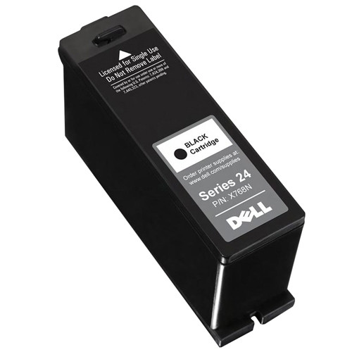 Dell Series 24 (592-11295) high capacity black ink cartridge (original Dell) 592-11295 019166 - 1