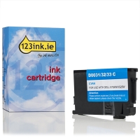 Dell Series 33 (592-11813) cyan extra high capacity ink cartridge (123ink version) 592-11813C 019189