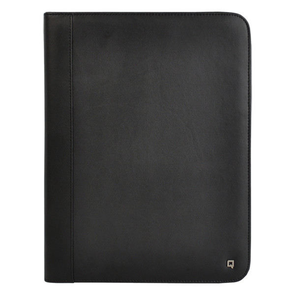 Desq black A4 writing folder with zipper 3630 400783 - 2