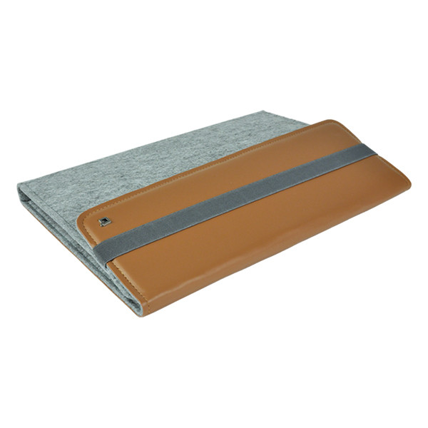 Desq grey/brown A4 felt writing folder 3700 400792 - 2