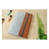 Desq grey/brown A4 felt writing folder 3700 400792 - 4