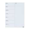 Desq magnetic weekly planner, 40cm x 30cm