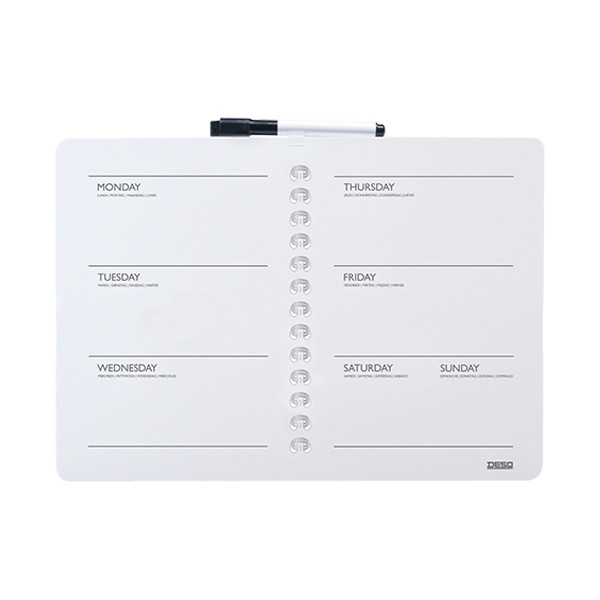 Desq weekly planning board, 28cm x 39.5cm 4220 400745 - 1