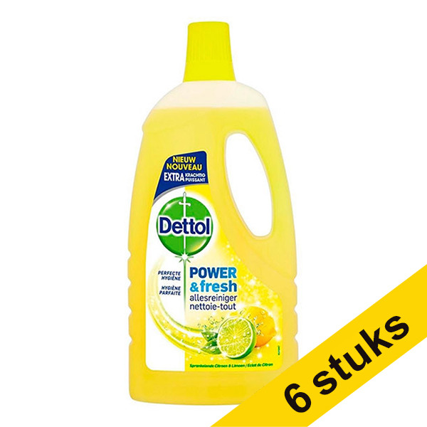 Dettol citrus all-purpose cleaner, 1 litre (6-pack)  SDE01023 - 1