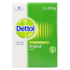 Dettol original antibacterial soap (2 x 100g)