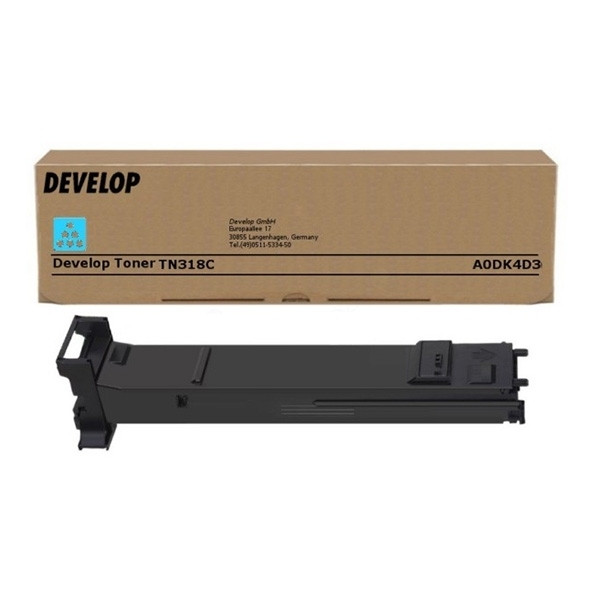 Develop TN-318C (A0DK4D3) cyan toner (original Develop) A0DK4D3 049128 - 1