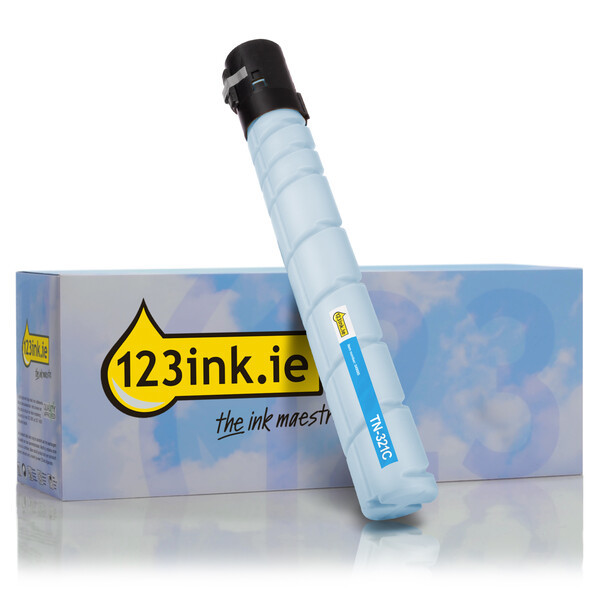 Develop TN-321C (A33K4D0) cyan toner (123ink version) A33K4D0C 049085 - 1