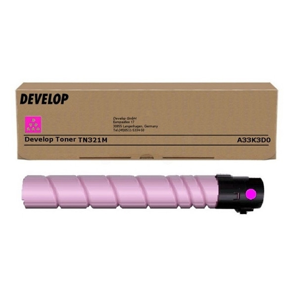 Develop TN-321M (A33K3D0) magenta toner (original) A33K3D0 049086 - 1