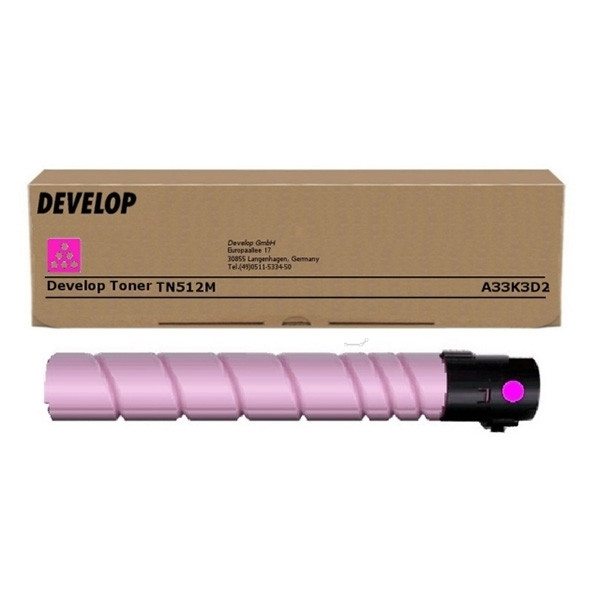 Develop TN-512M (A33K3D2) magenta toner (original) A33K3D2 049144 - 1